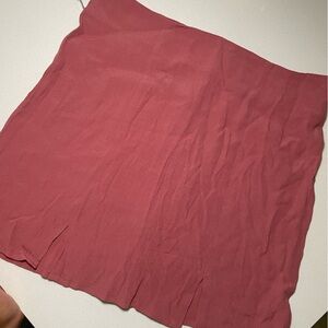 Ink mini skirt with slits